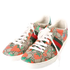 Ace Web Strawberry Sneakers Size 38