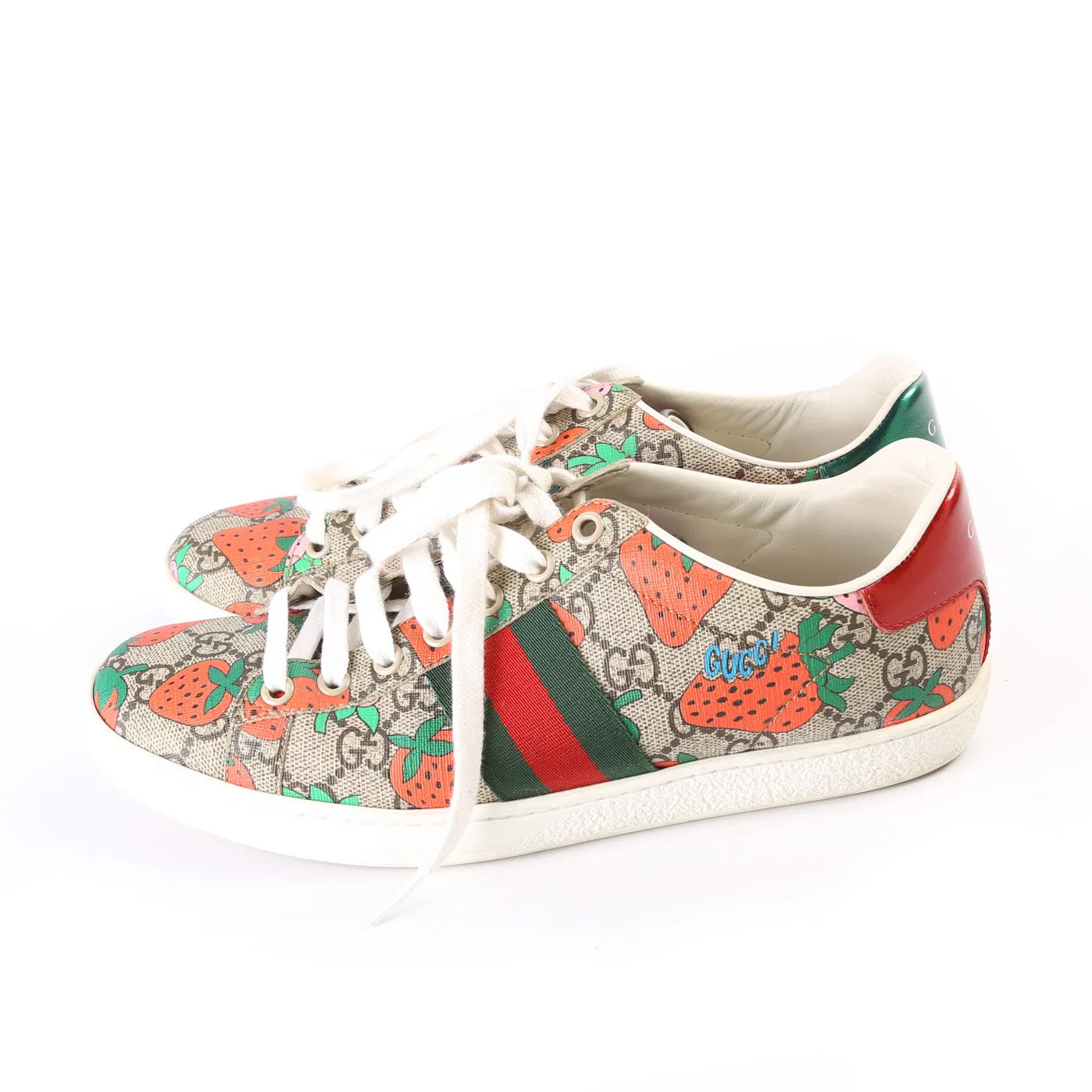 Ace Web Strawberry Sneakers Size 38