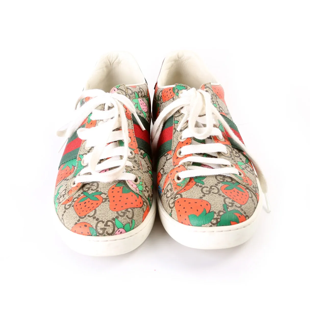 Ace Web Strawberry Sneakers Size 38