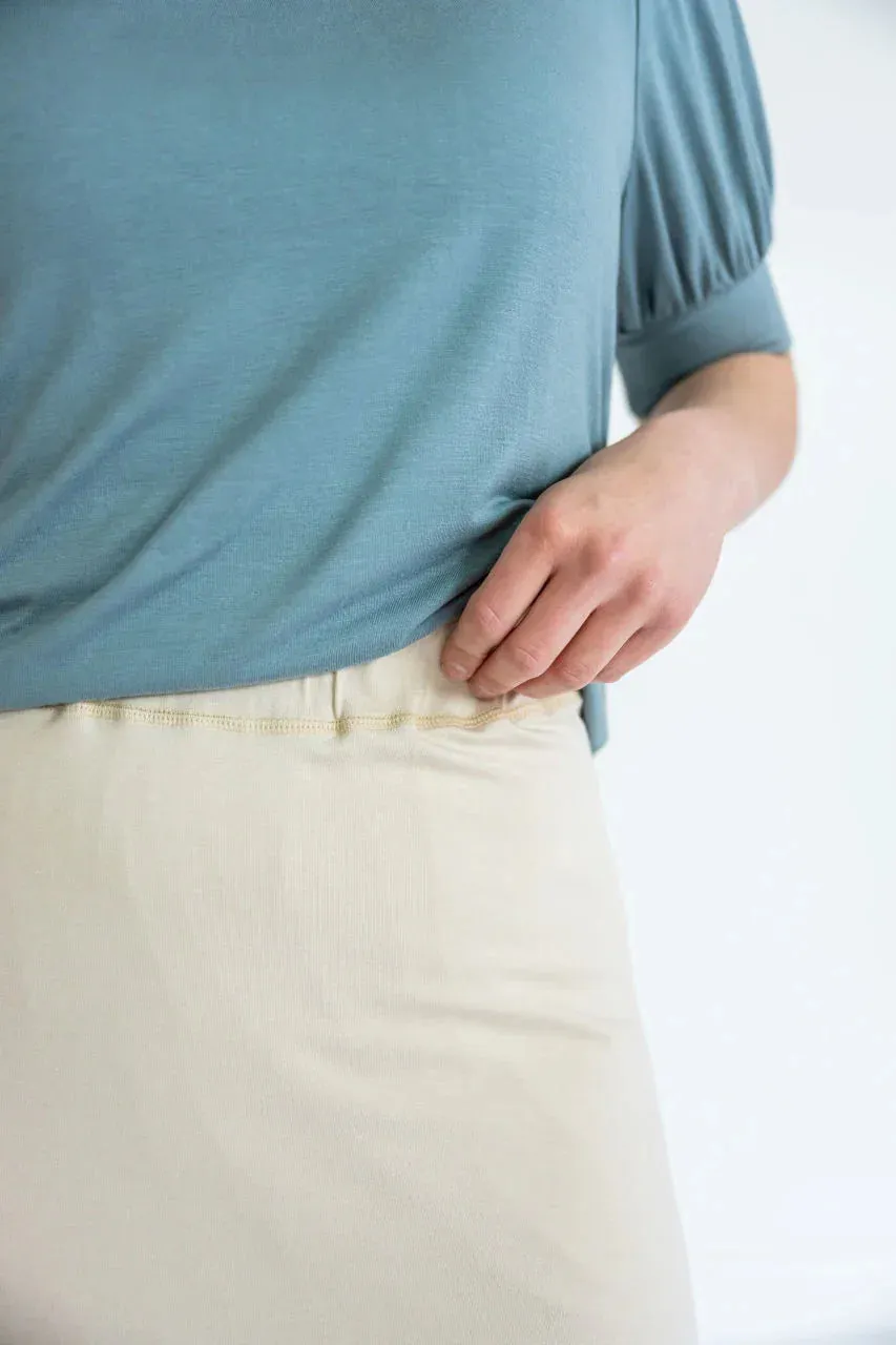 Aubrey Knit Maxi Skirt in Toasted Marshmallow - FINAL SALE