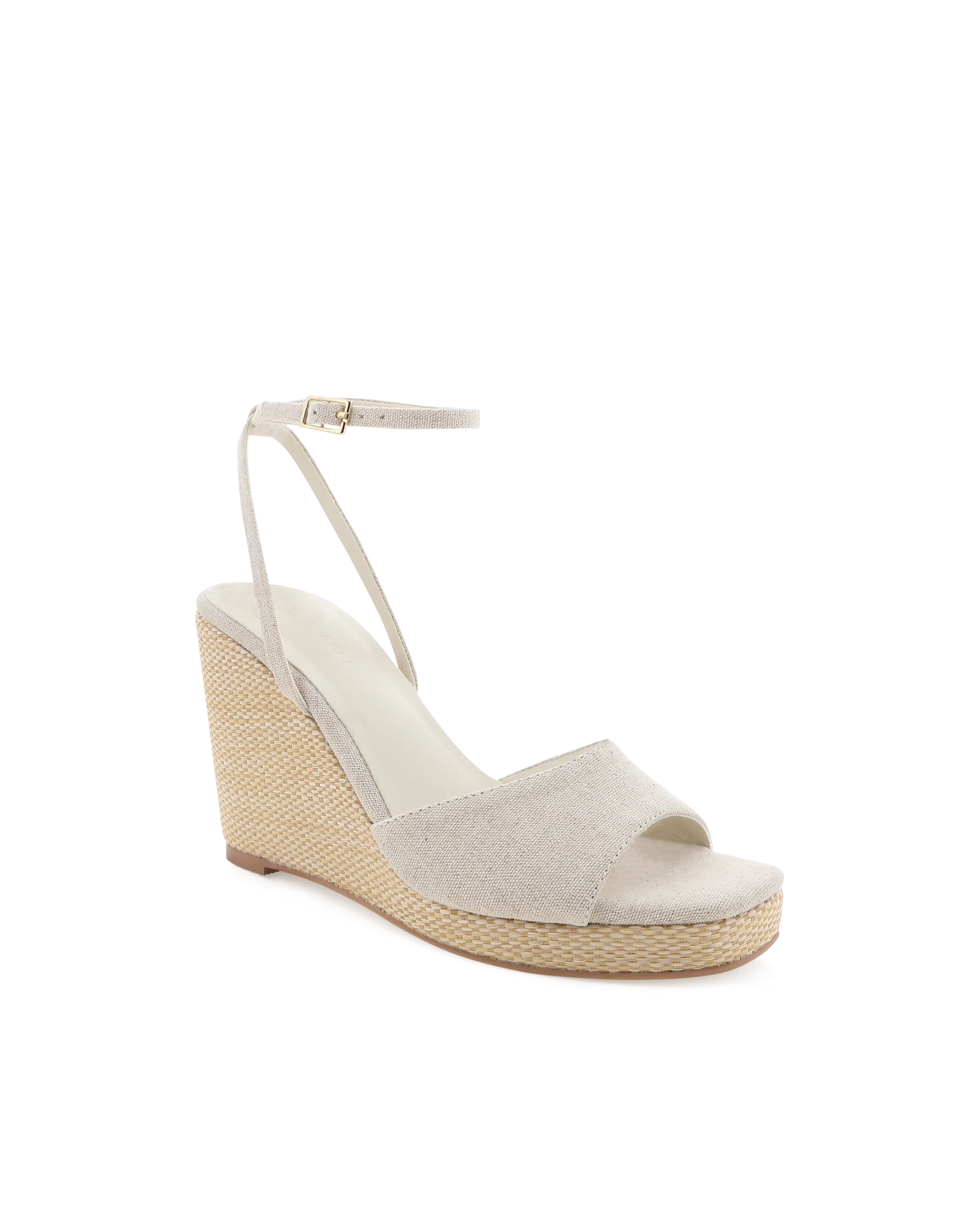 Billini Dolcie Wedges - Wheat Linen