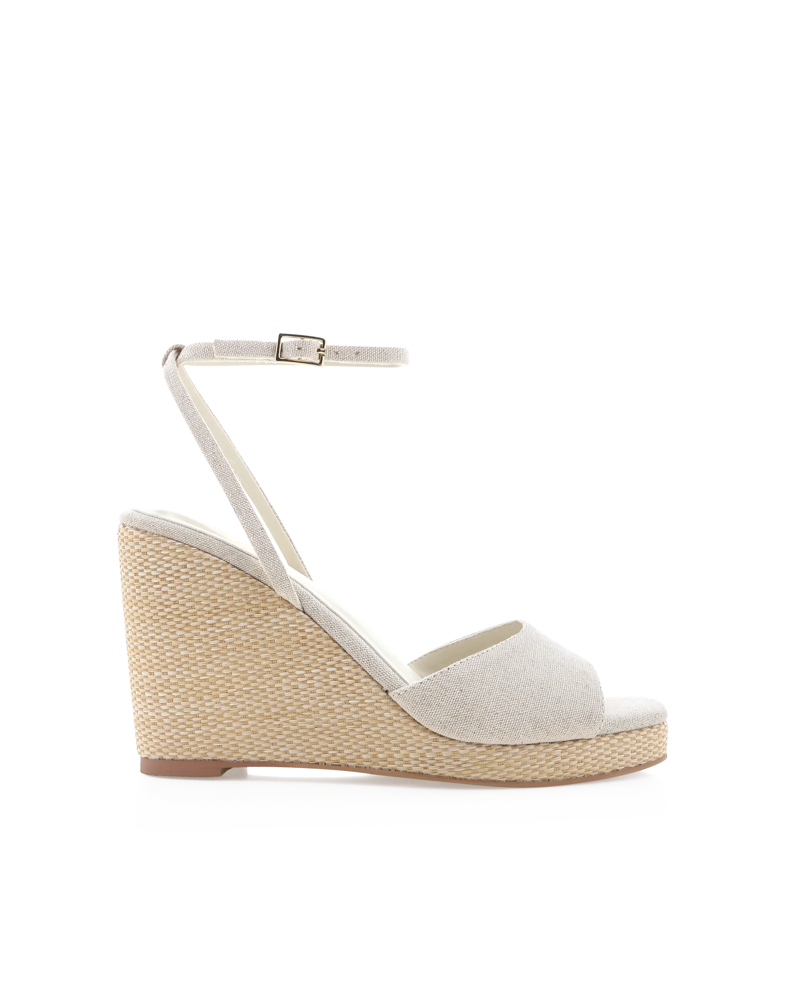 Billini Dolcie Wedges - Wheat Linen
