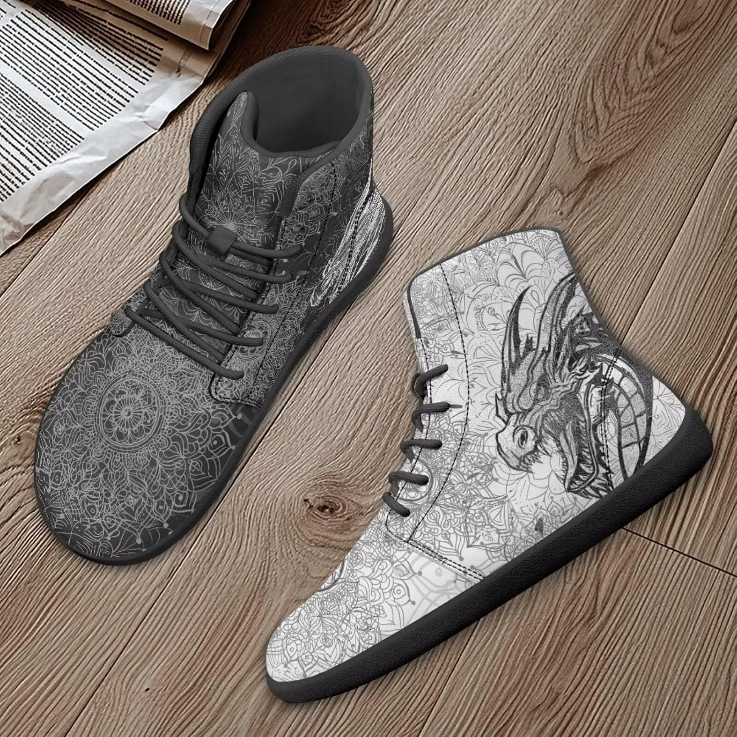 Binienty Barefoot Minimalist Shoes Mens Womens Wide Toe Cross Trainer Zero Drop Lace Up Sneakers