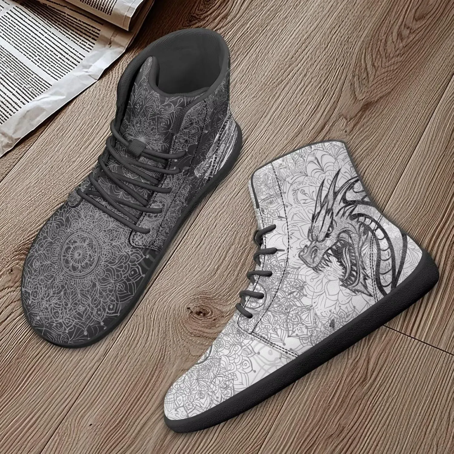 Binienty Barefoot Minimalist Shoes Mens Womens Wide Toe Cross Trainer Zero Drop Lace Up Sneakers