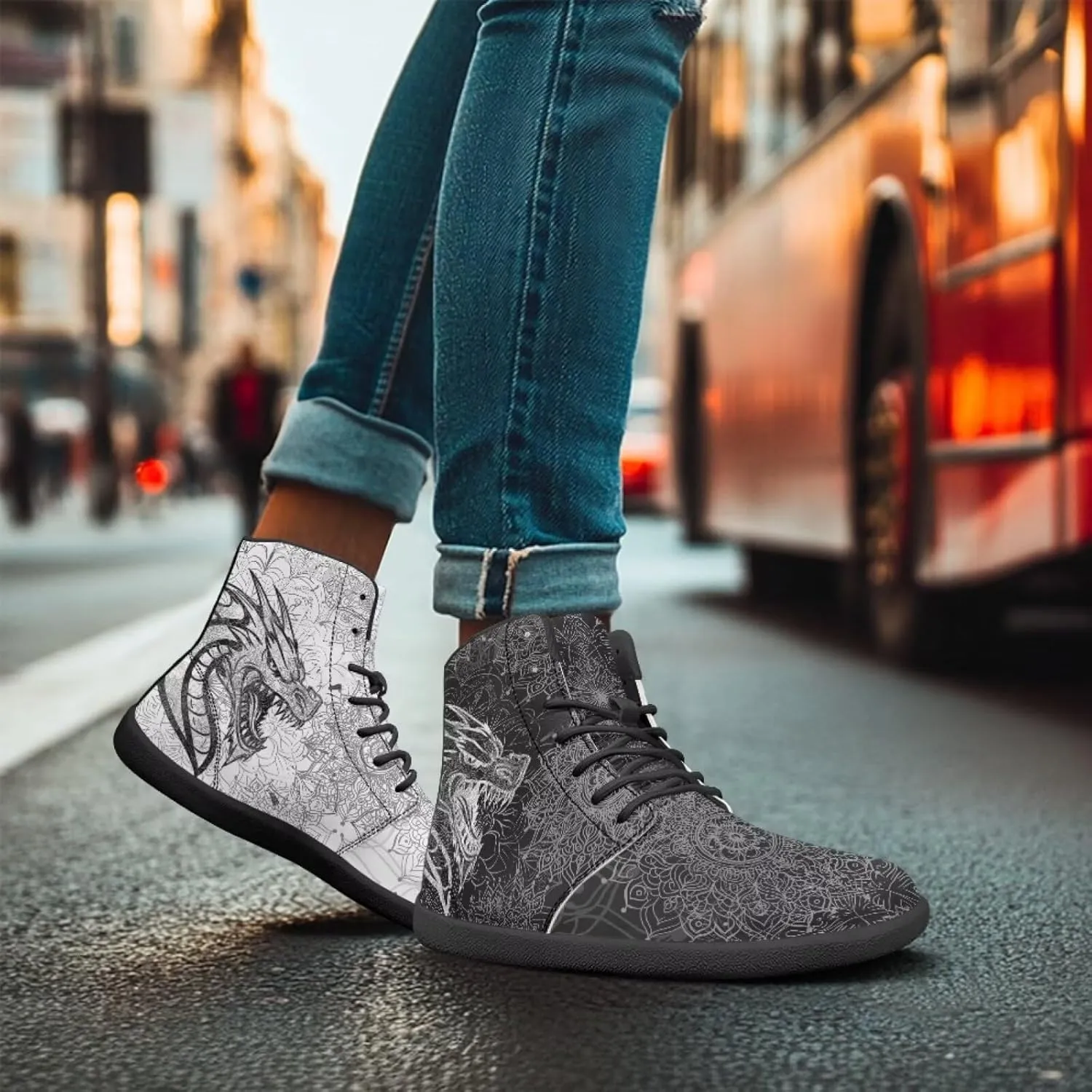 Binienty Barefoot Minimalist Shoes Mens Womens Wide Toe Cross Trainer Zero Drop Lace Up Sneakers
