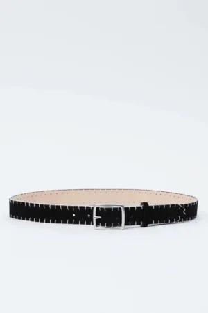 Boyfriend Belt Whipstitch