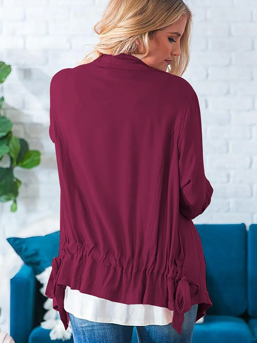 Breezy Babe Lightweight Lapel Jacket