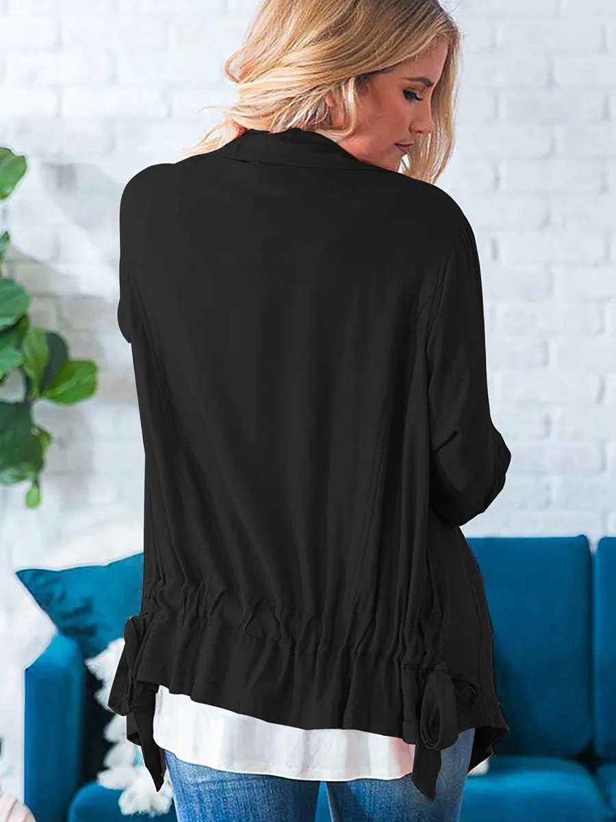 Breezy Babe Lightweight Lapel Jacket