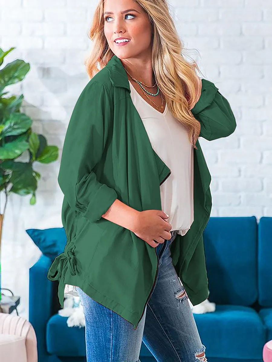 Breezy Babe Lightweight Lapel Jacket