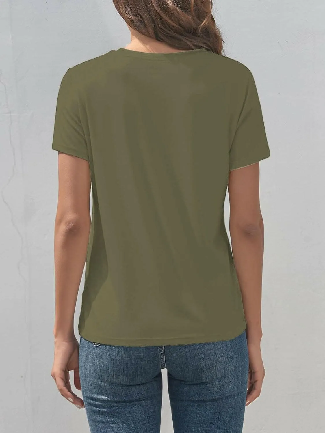 Chic rabbit graphic tee for women