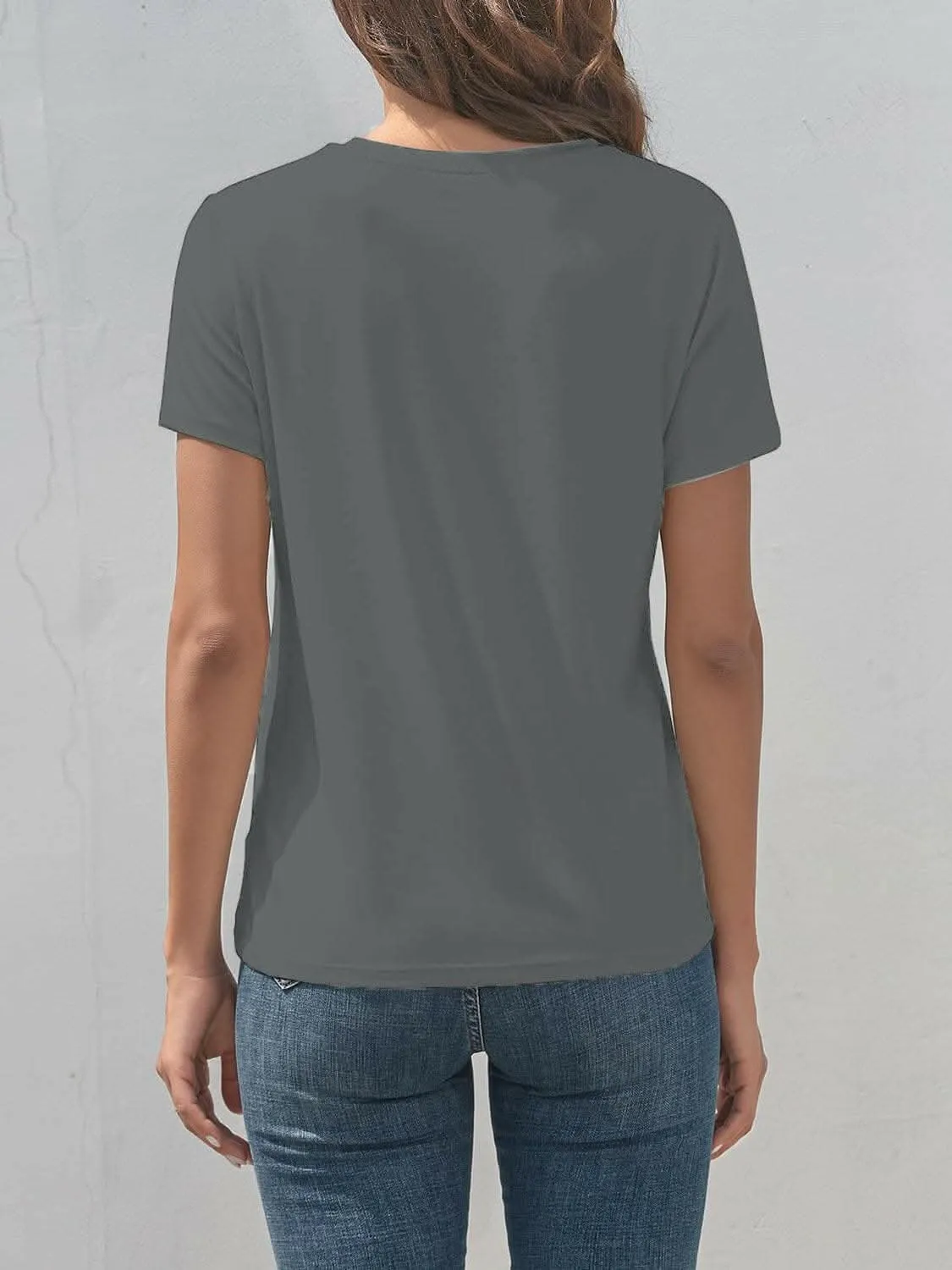 Chic rabbit graphic tee for women
