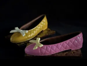 Chocolate Ballet Flats