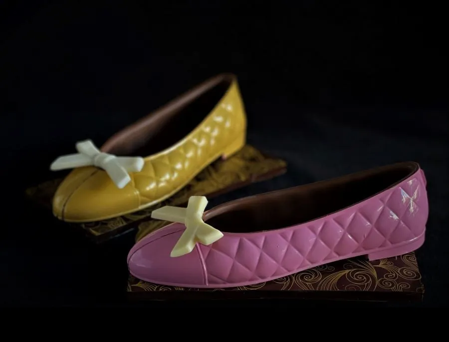 Chocolate Ballet Flats