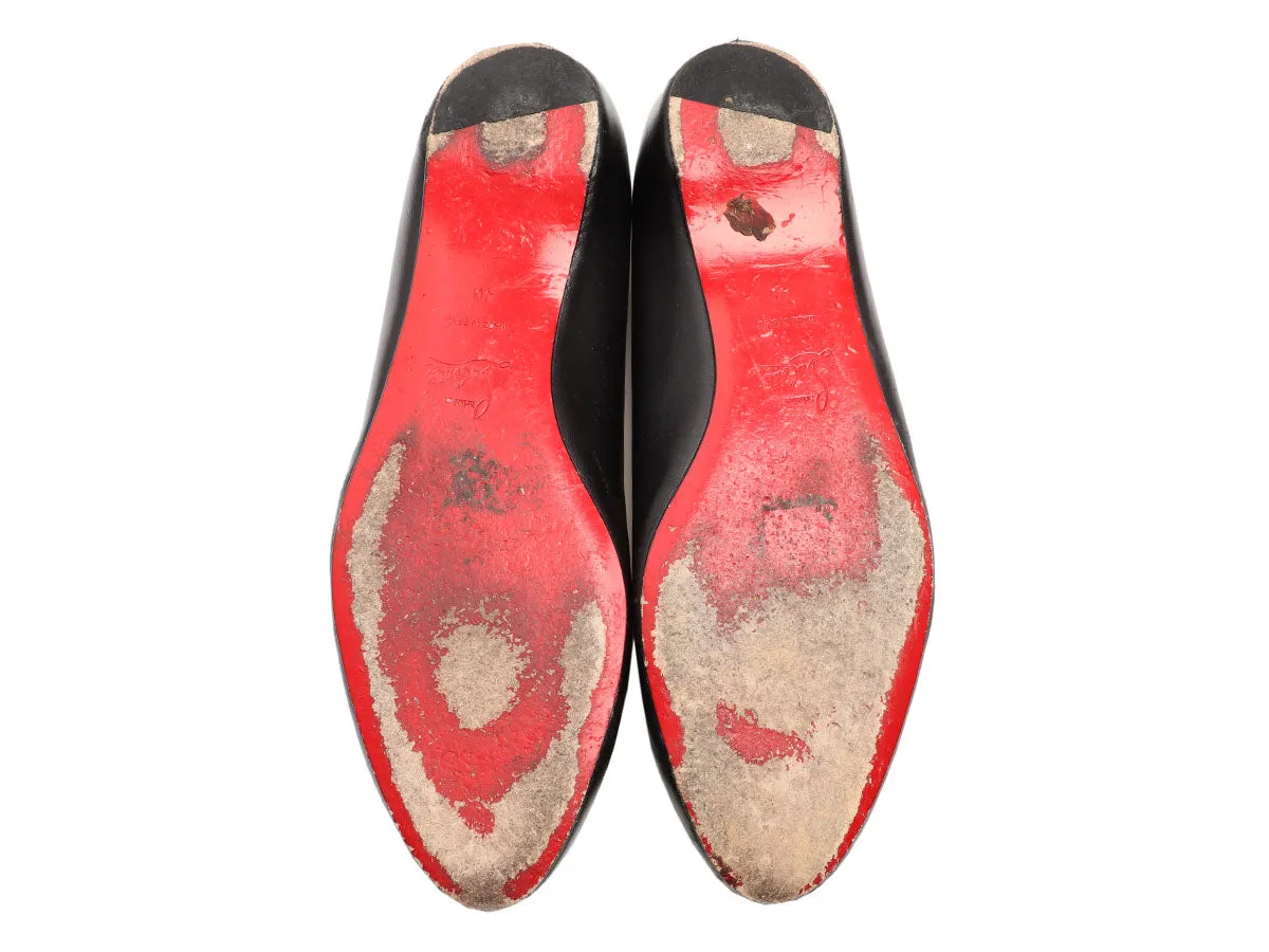 Christian Louboutin Black Fifi Flats