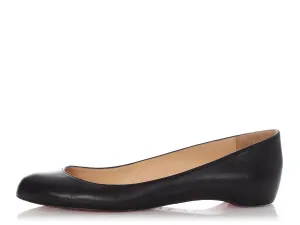 Christian Louboutin Black Fifi Flats