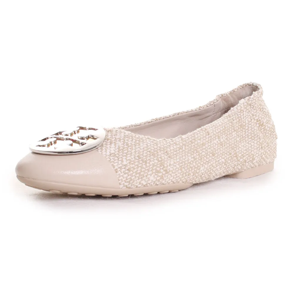 Claire Cap-Toe Ballet Flats