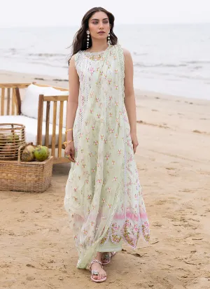 Eid Prints 24 - Kai Shirt With Pre-Draped Dupatta