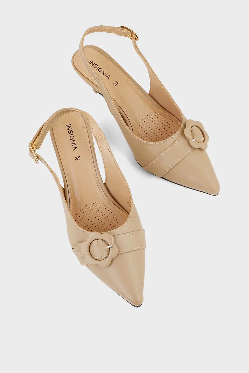 Formal Sling Back I47246-Beige