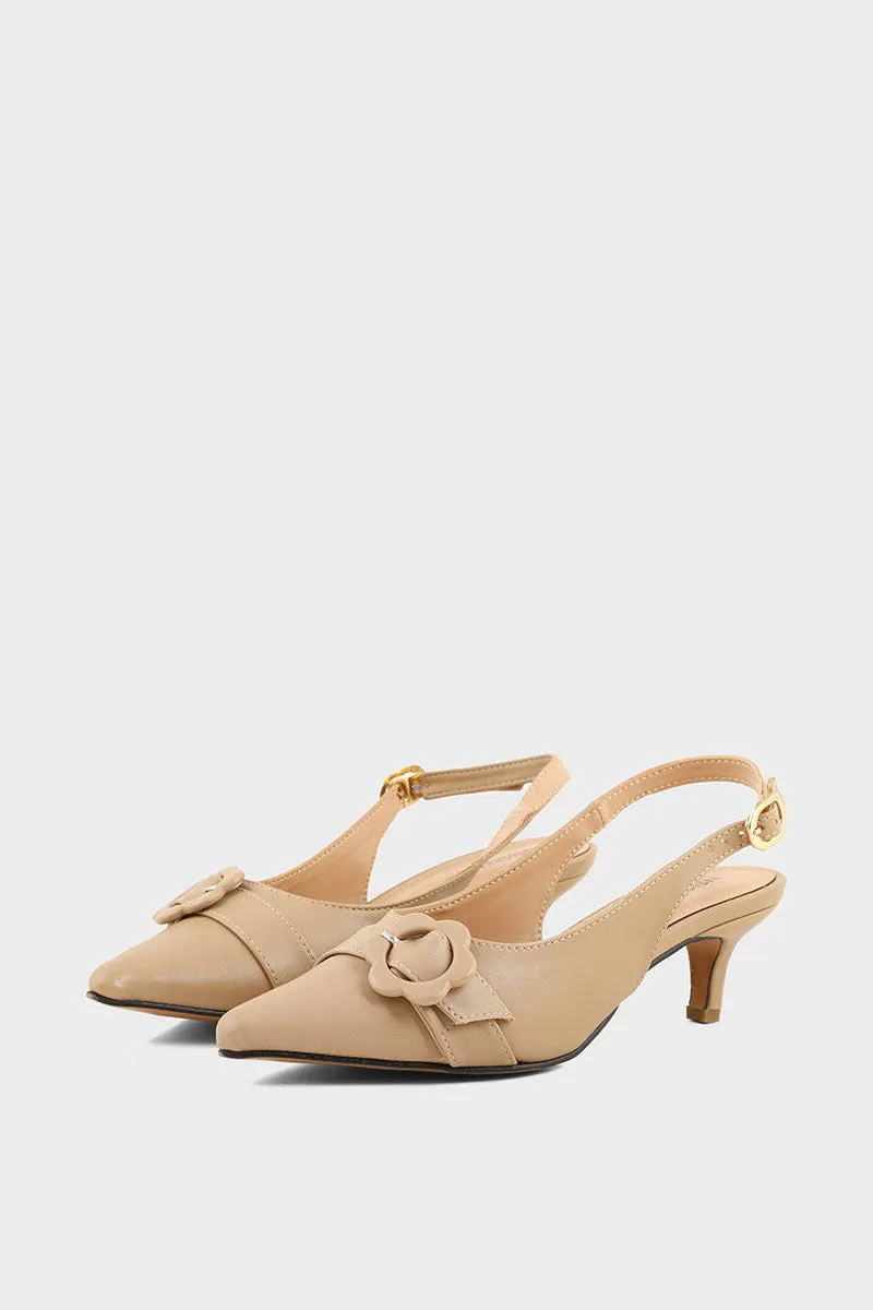 Formal Sling Back I47246-Beige