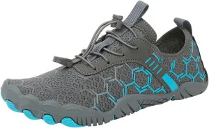 Hiking Footwear Barefoot Womens Shoes Non-Slip Outdoor Unisex Grounded Footwear Barefoot Shoes for Neuropathy Women&Men Water Pro Barefoot Wide Toe Box Sneakers Athletic Quick-Dry Beach Swim Yoga