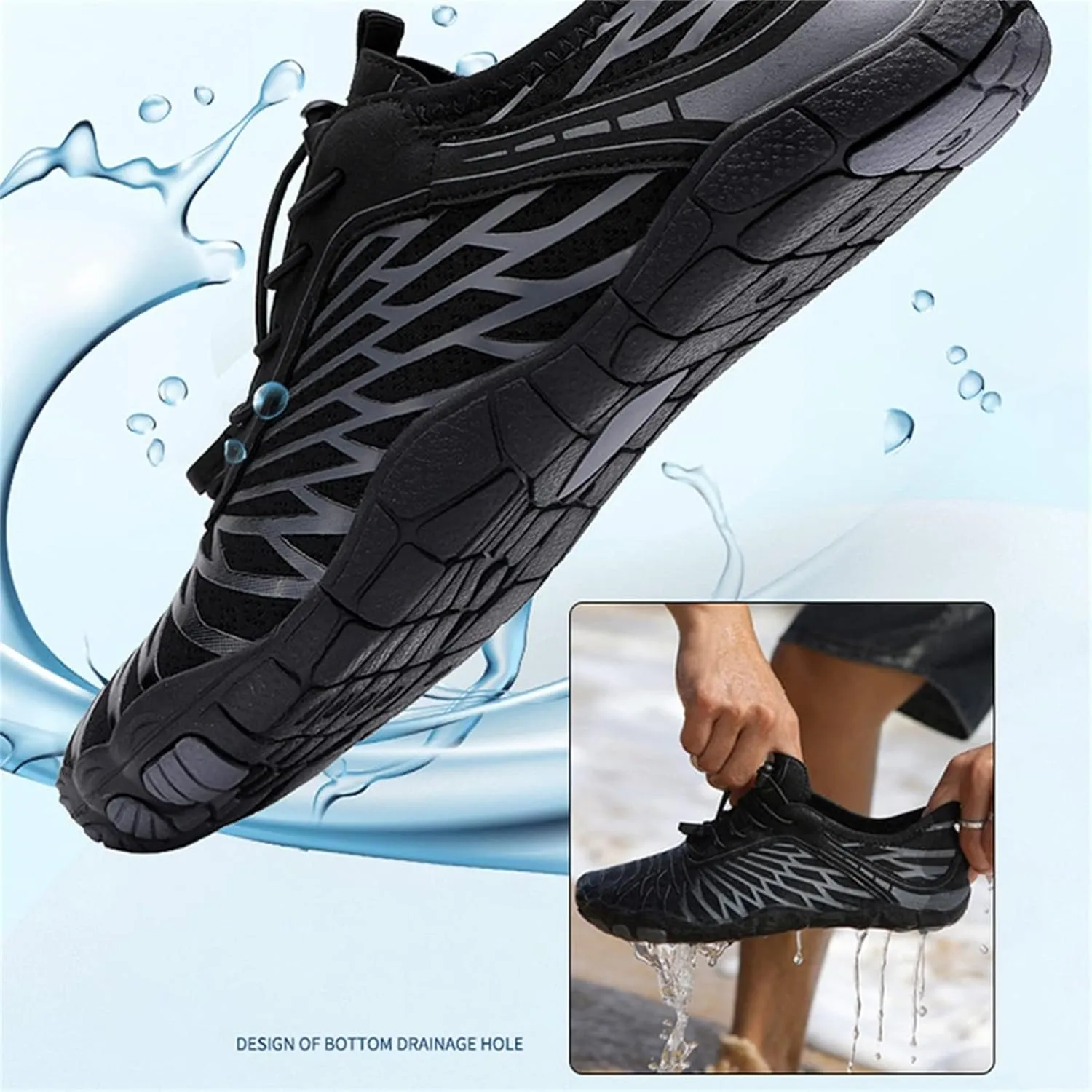 Hiking Footwear Barefoot Womens Shoes Women Healthy Non-Slip Unisex Grounded Footwear Barefoot Shoes for Neuropathy Water Wide Toe Box Sneakers, Pro Barefoot Shoes Athletic Diabetic Beach Swim Shoes