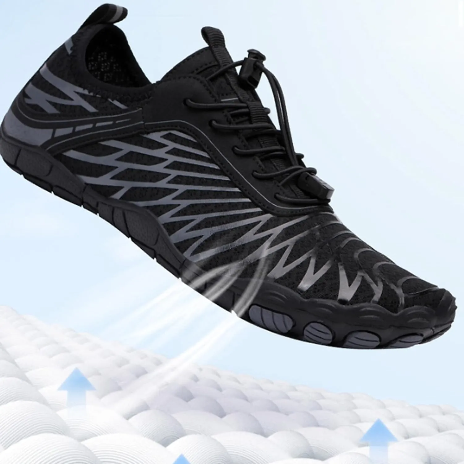 Hiking Footwear Barefoot Womens Shoes Women Healthy Non-Slip Unisex Grounded Footwear Barefoot Shoes for Neuropathy Water Wide Toe Box Sneakers, Pro Barefoot Shoes Athletic Diabetic Beach Swim Shoes