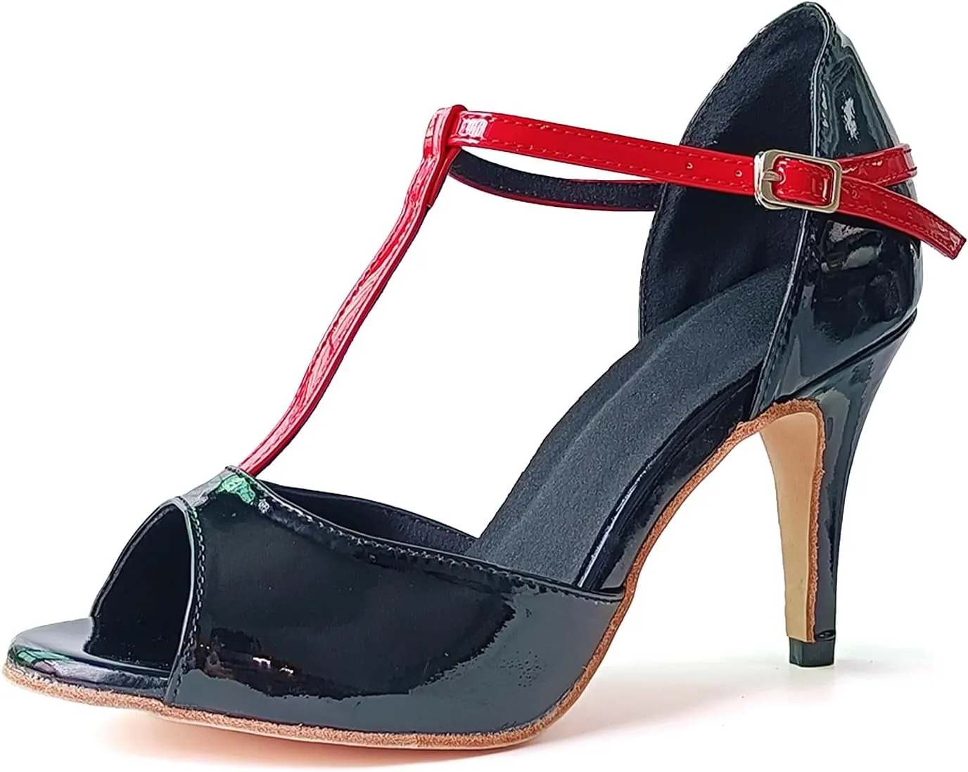 HIPPOSEUS Women's Ballroom Dance shoes Tango Salsa Dancing Shoes Practice Performance High Heel