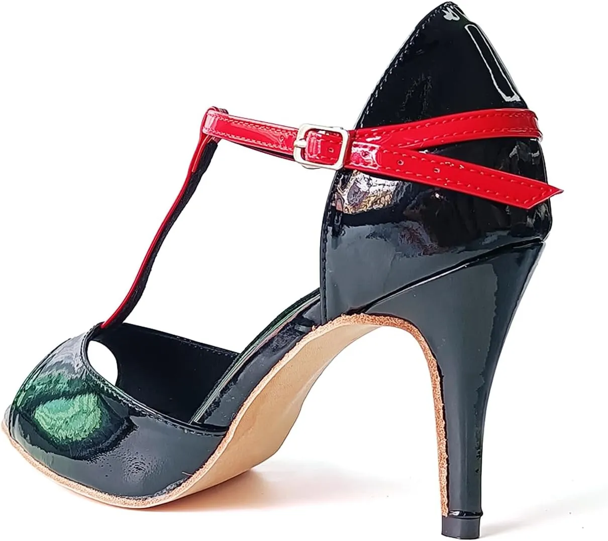 HIPPOSEUS Women's Ballroom Dance shoes Tango Salsa Dancing Shoes Practice Performance High Heel