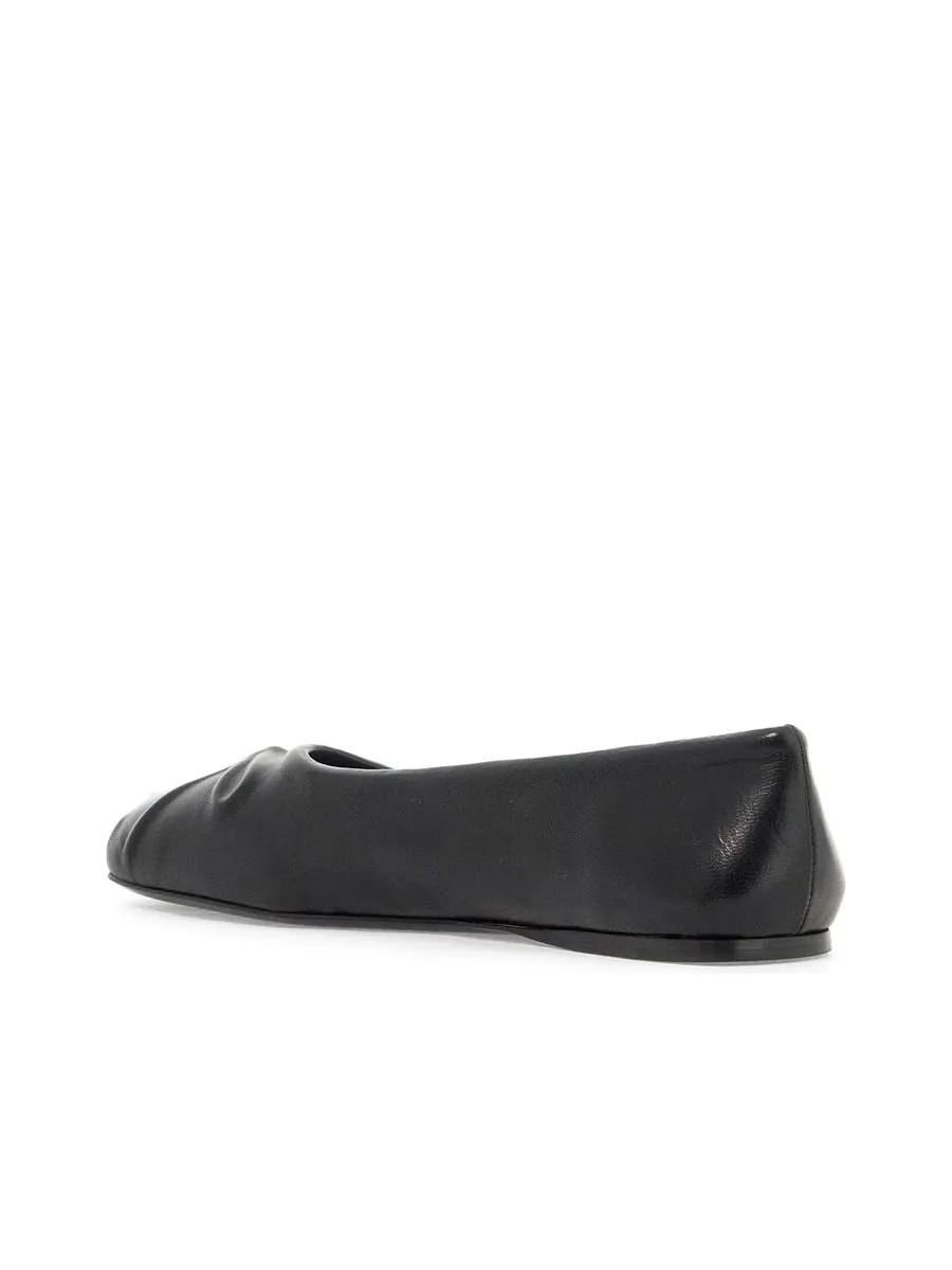 Leather Little Bow Ballerina