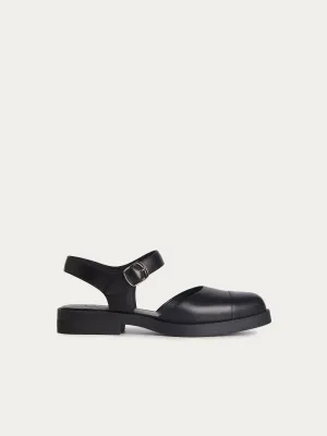 Leather Mary Jane sandals