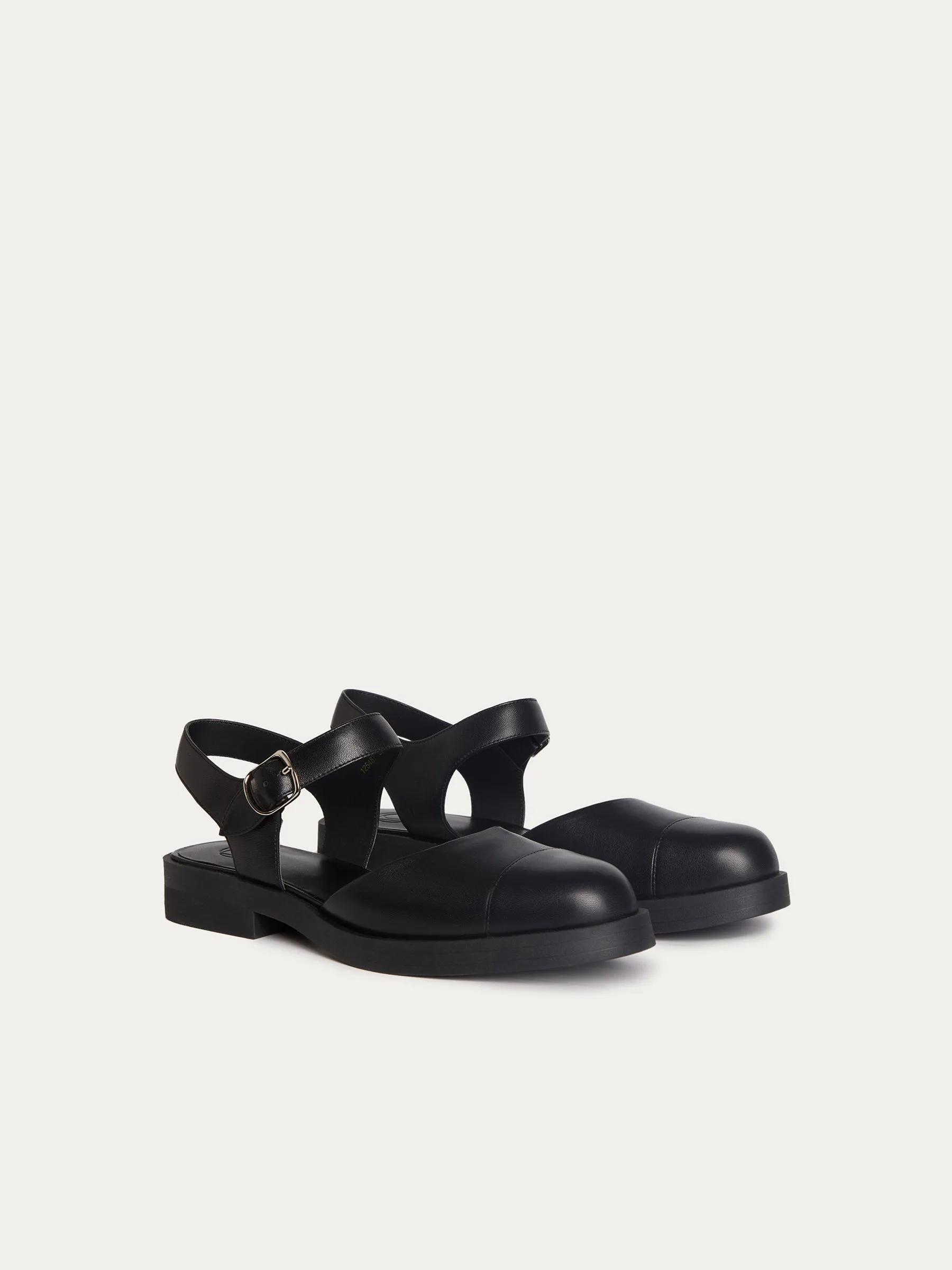 Leather Mary Jane sandals