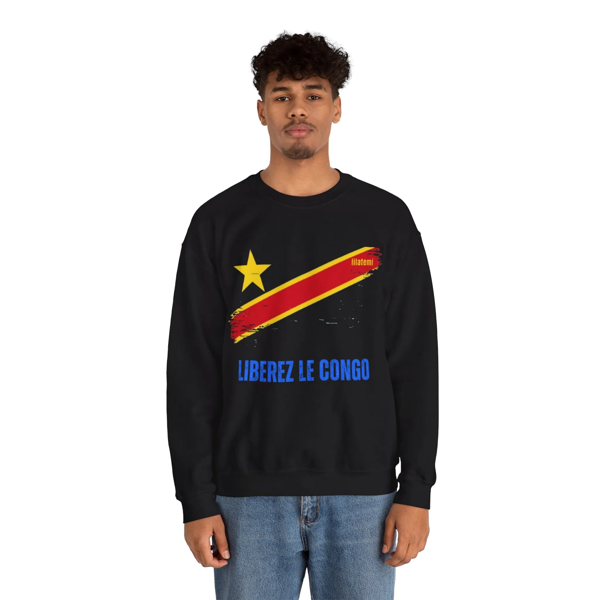 LIBREZ LE CONGO B  Sweatshirt Unisex Engag et Styl