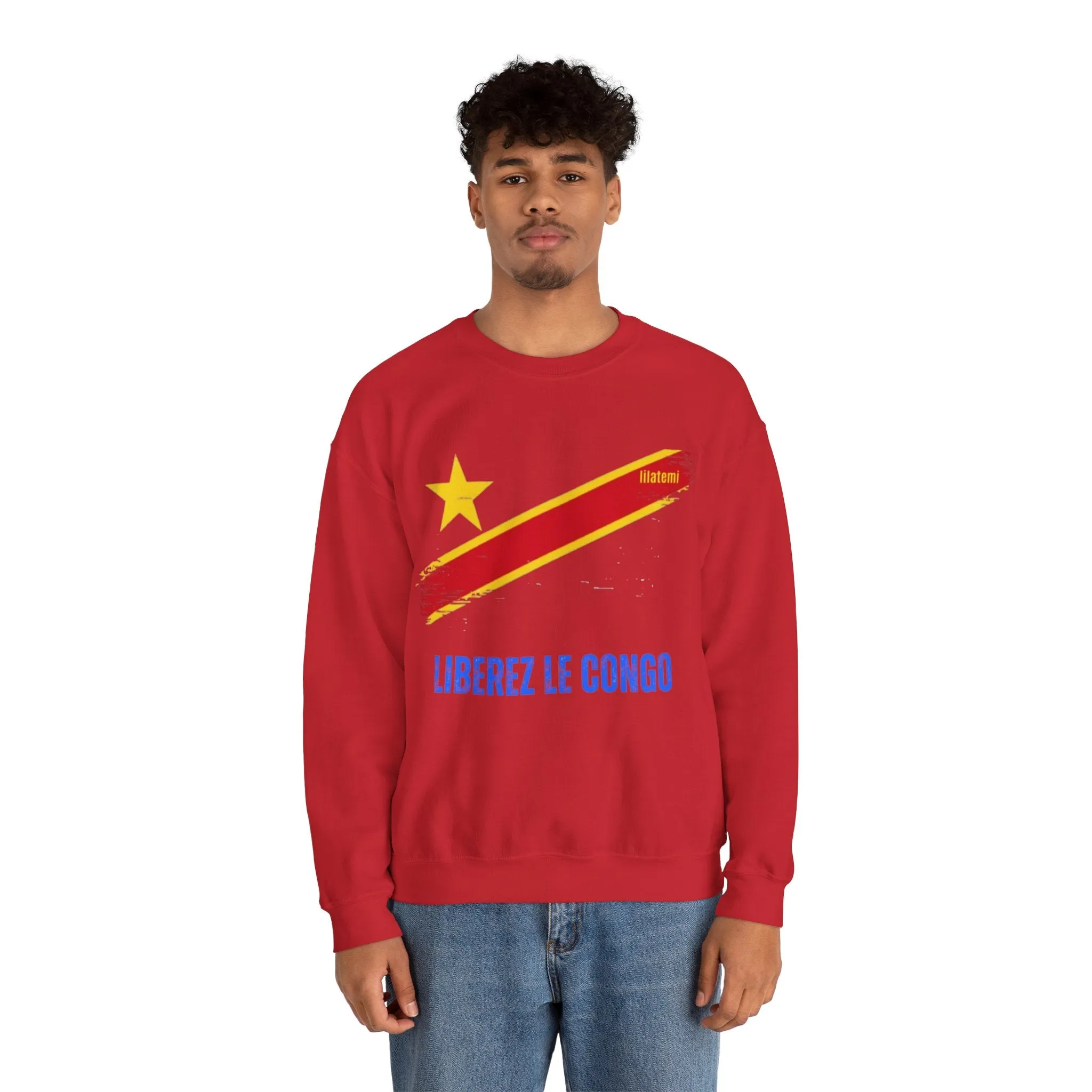 LIBREZ LE CONGO B  Sweatshirt Unisex Engag et Styl
