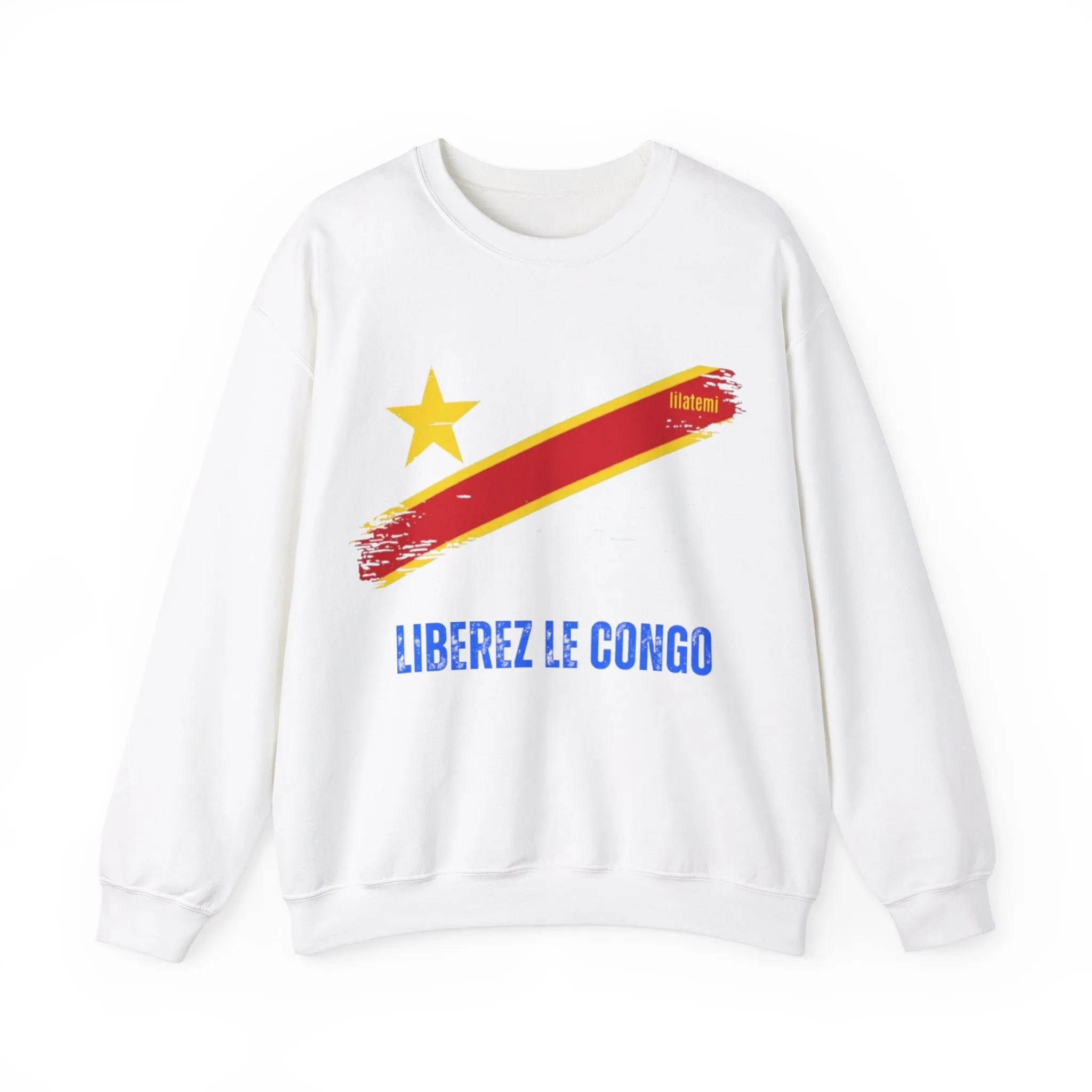 LIBREZ LE CONGO B  Sweatshirt Unisex Engag et Styl
