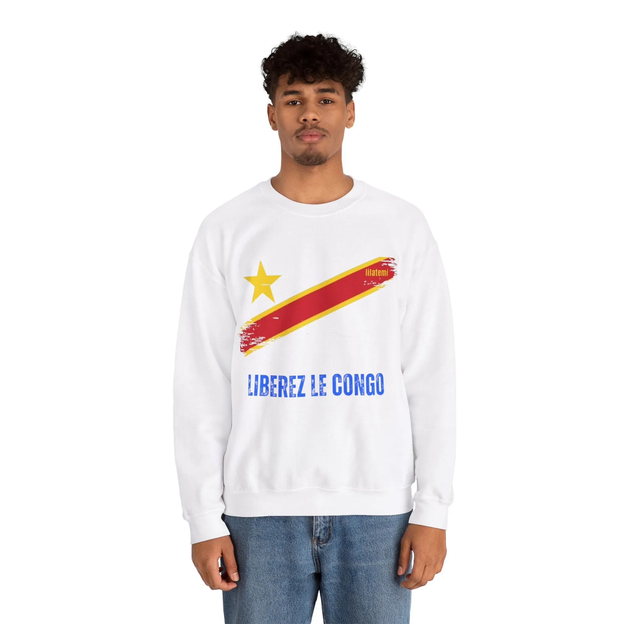 LIBREZ LE CONGO B  Sweatshirt Unisex Engag et Styl