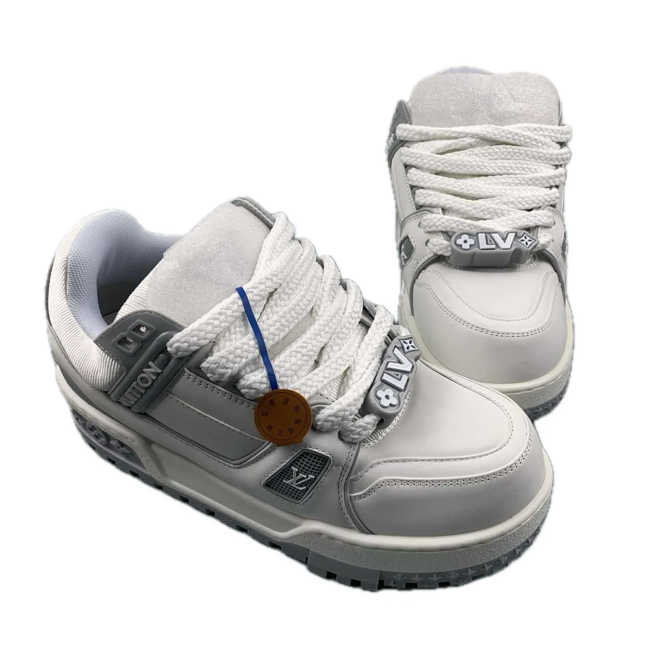 Louis Vuitton LV Trainer Grey White Sneaker