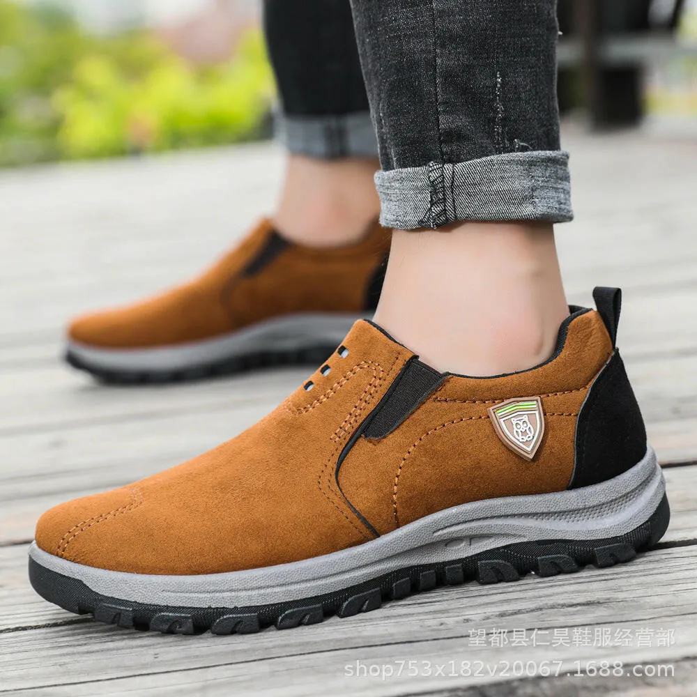 Men's Shoes New Shoes Casual Shoes Fashion Versatile Sports Shoes Running Shoes Leather Shoes