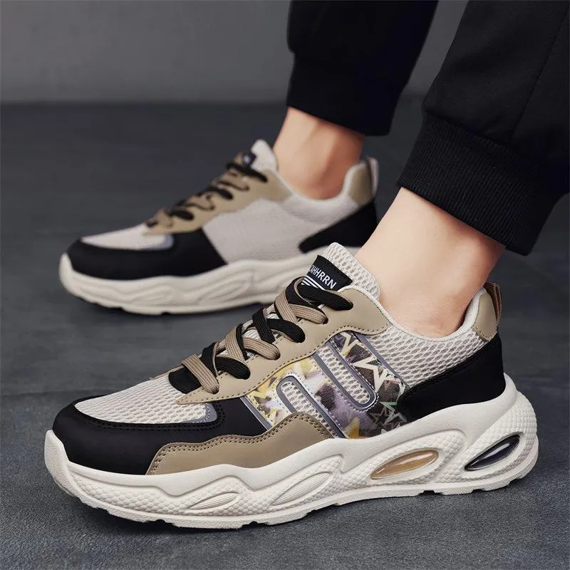 Men's summer mesh breathable trend versatile sports and leisure shoes