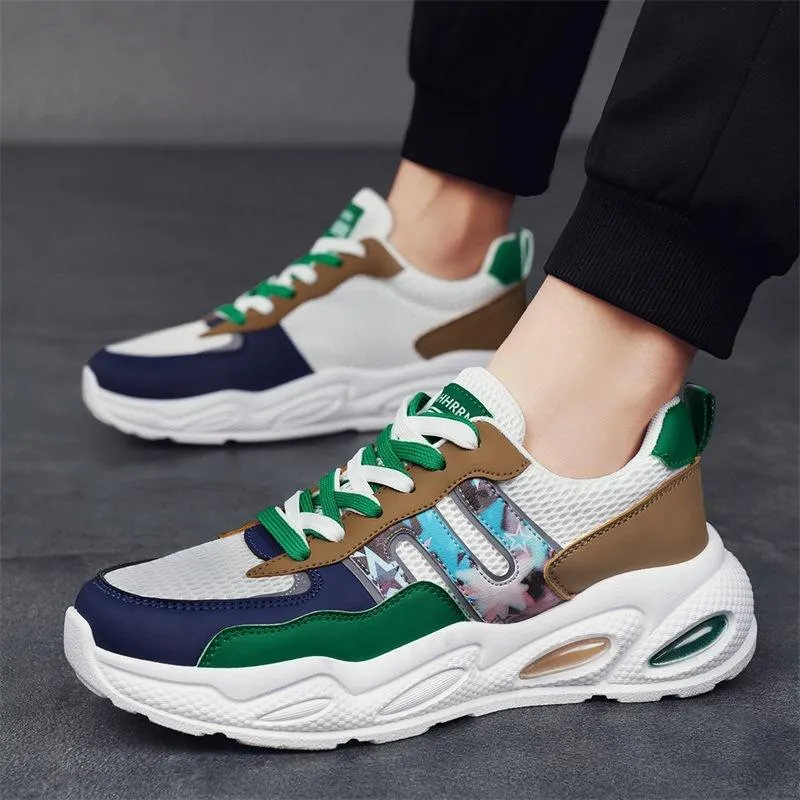 Men's summer mesh breathable trend versatile sports and leisure shoes