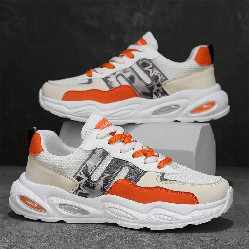 Men's summer mesh breathable trend versatile sports and leisure shoes
