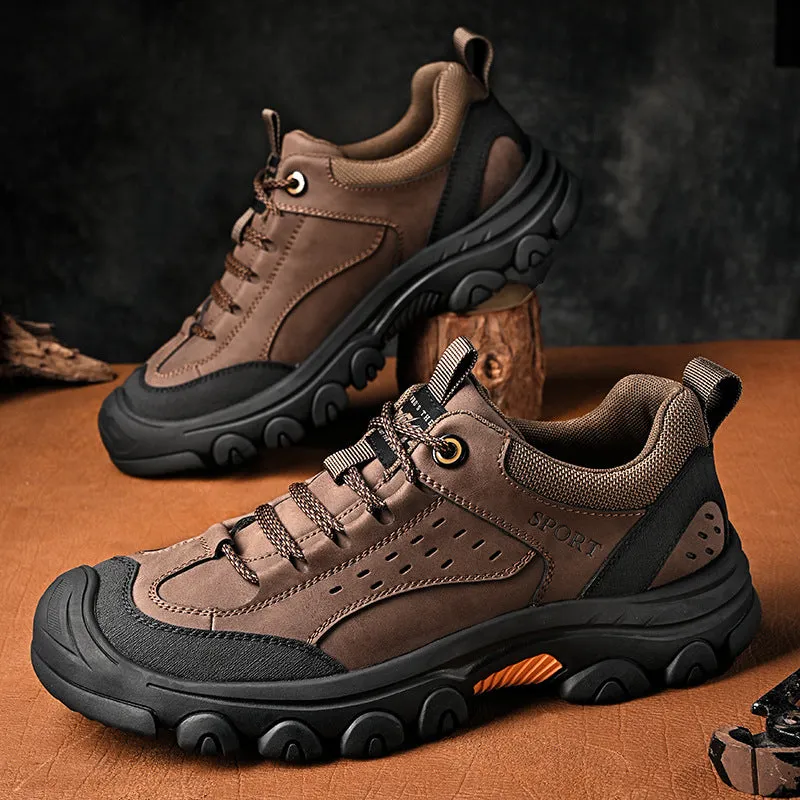 Men's Versatile Leather Casual Shoes