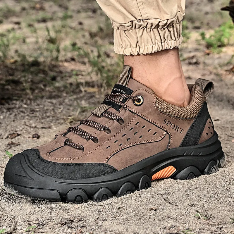 Men's Versatile Leather Casual Shoes