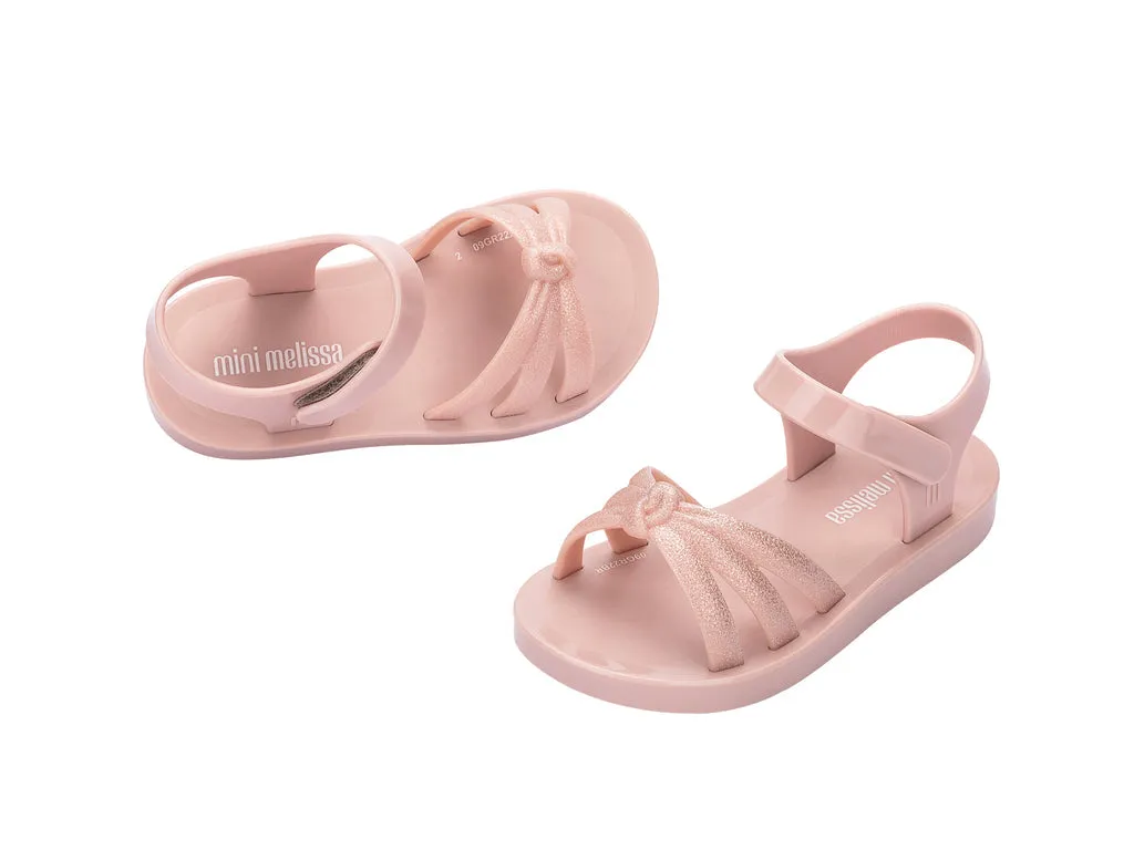 Mini Melissa Precious BB Glitter Pink Sandal