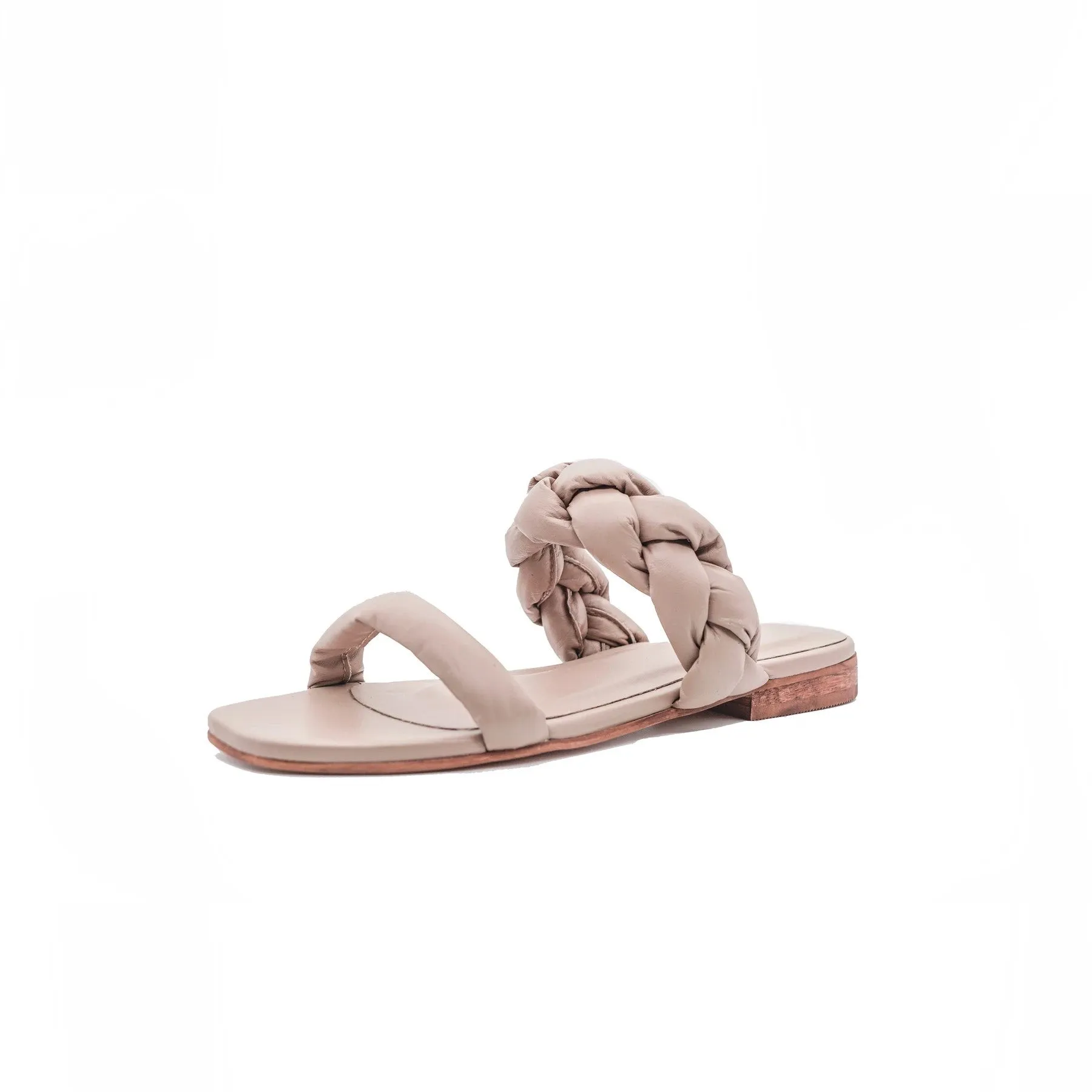 Nassau Braided Sandals (Natural)