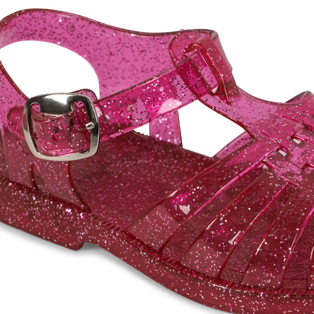 Nea Glitter Sandal in Sangria by Konges Sløjd