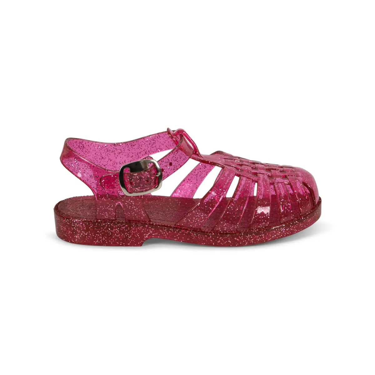 Nea Glitter Sandal in Sangria by Konges Sløjd