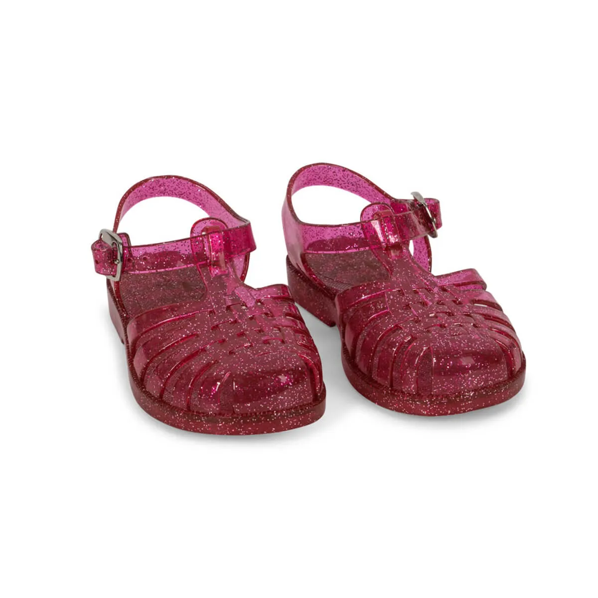 Nea Glitter Sandal in Sangria by Konges Sløjd