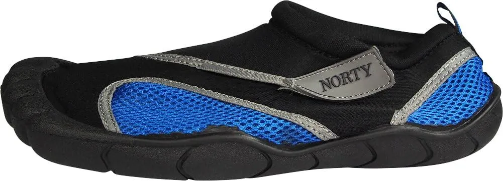 NORTY Men's Water Shoes - Aqua Swim Socks for Beach, Boat, and Pool - Skeletoe Barefoot Design - Cruise Ship Essentials - Hiking and Camping Footwear