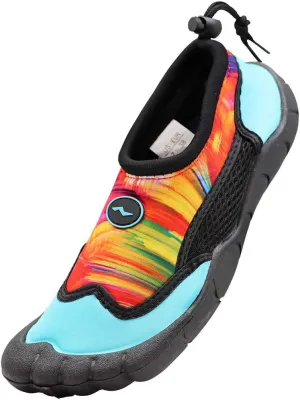 NORTY Women's Water Shoes - Aqua Swim Socks for Beach, Boat, and Pool - Skeletoe Barefoot Design - Cruise Ship Essentials - Hiking and Camping Footwear
