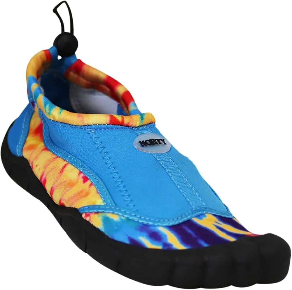 NORTY Women's Water Shoes - Aqua Swim Socks for Beach, Boat, and Pool - Skeletoe Barefoot Design - Cruise Ship Essentials - Hiking and Camping Footwear